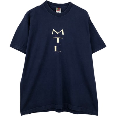 古着 90年代 フルーツオブザルーム FRUIT OF THE LOOM HEAVY cotton プリントTシャツ カナダ製 メンズXL相当 ヴィンテージ/eaa654820