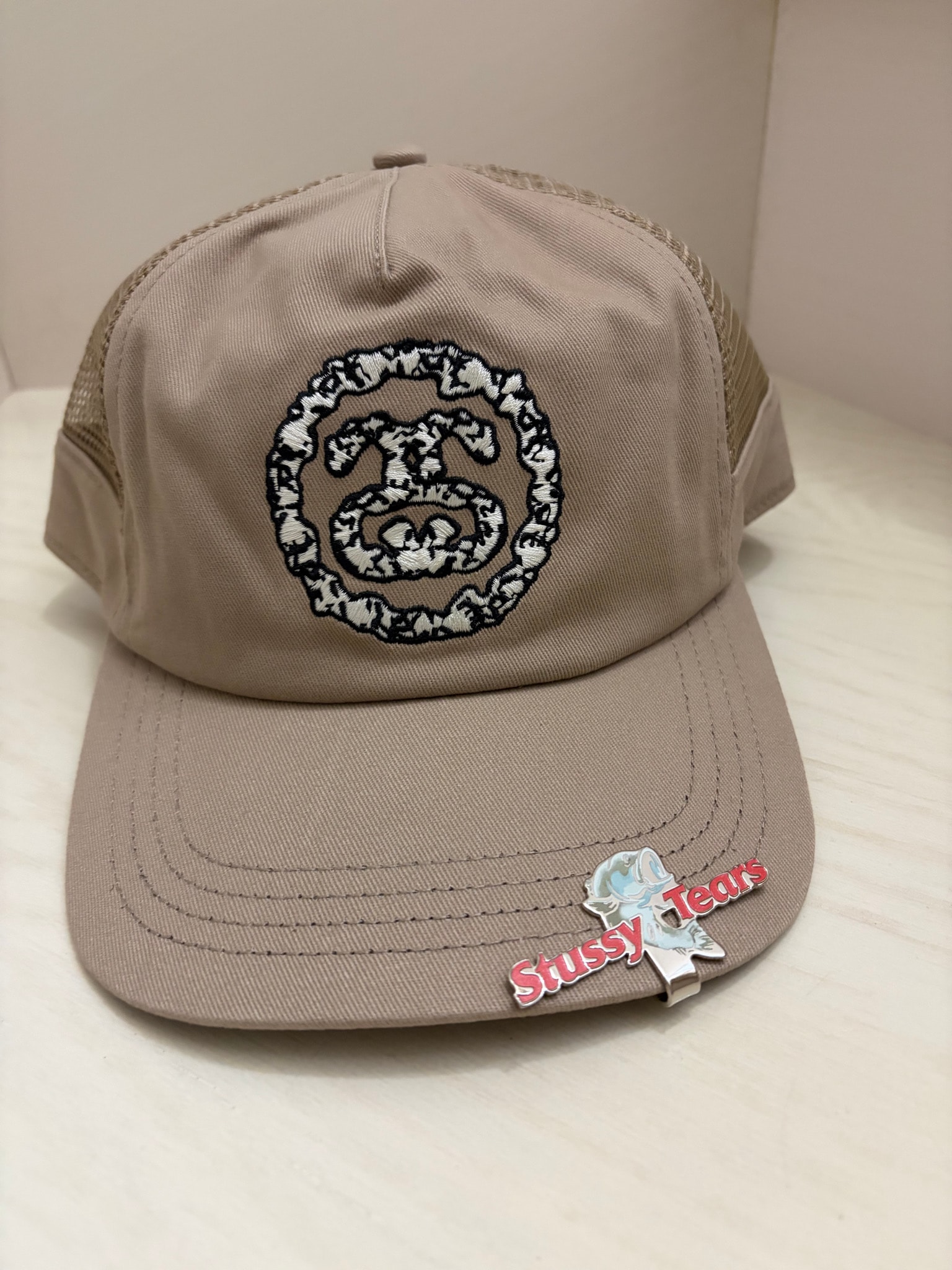 Stussy x DENIM TEARS SS Logo Cap "Khaki"