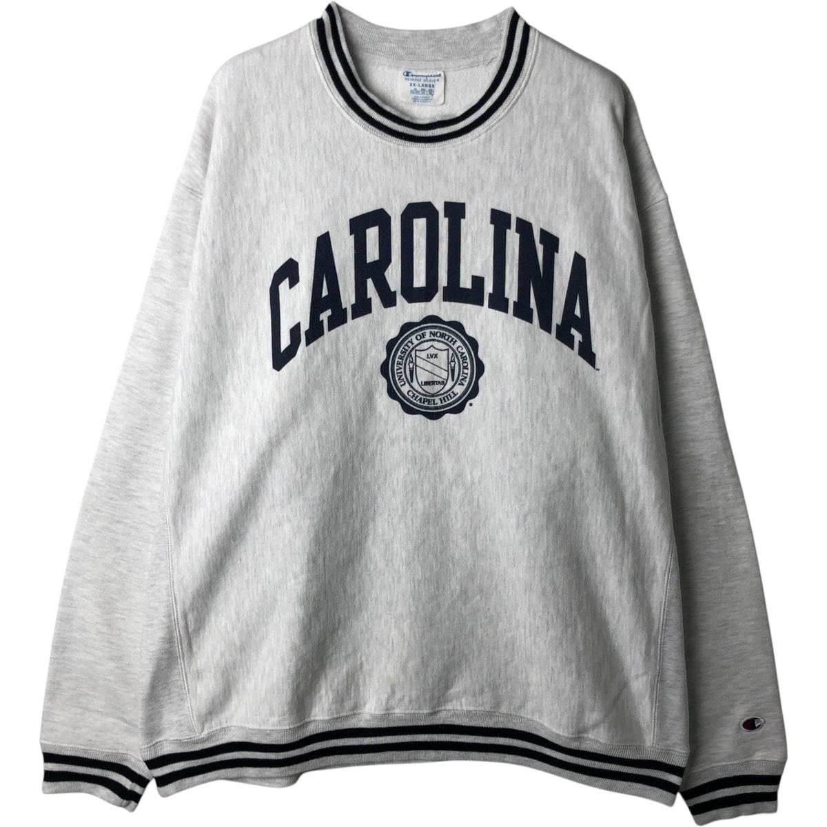 古着 チャンピオン Champion REVERSE WEAVE リバースウィーブ NORTH CAROLINA ノースカロライナ大学 カレッジスウェットシャツ トレーナー メンズXXL相当/eaa629817