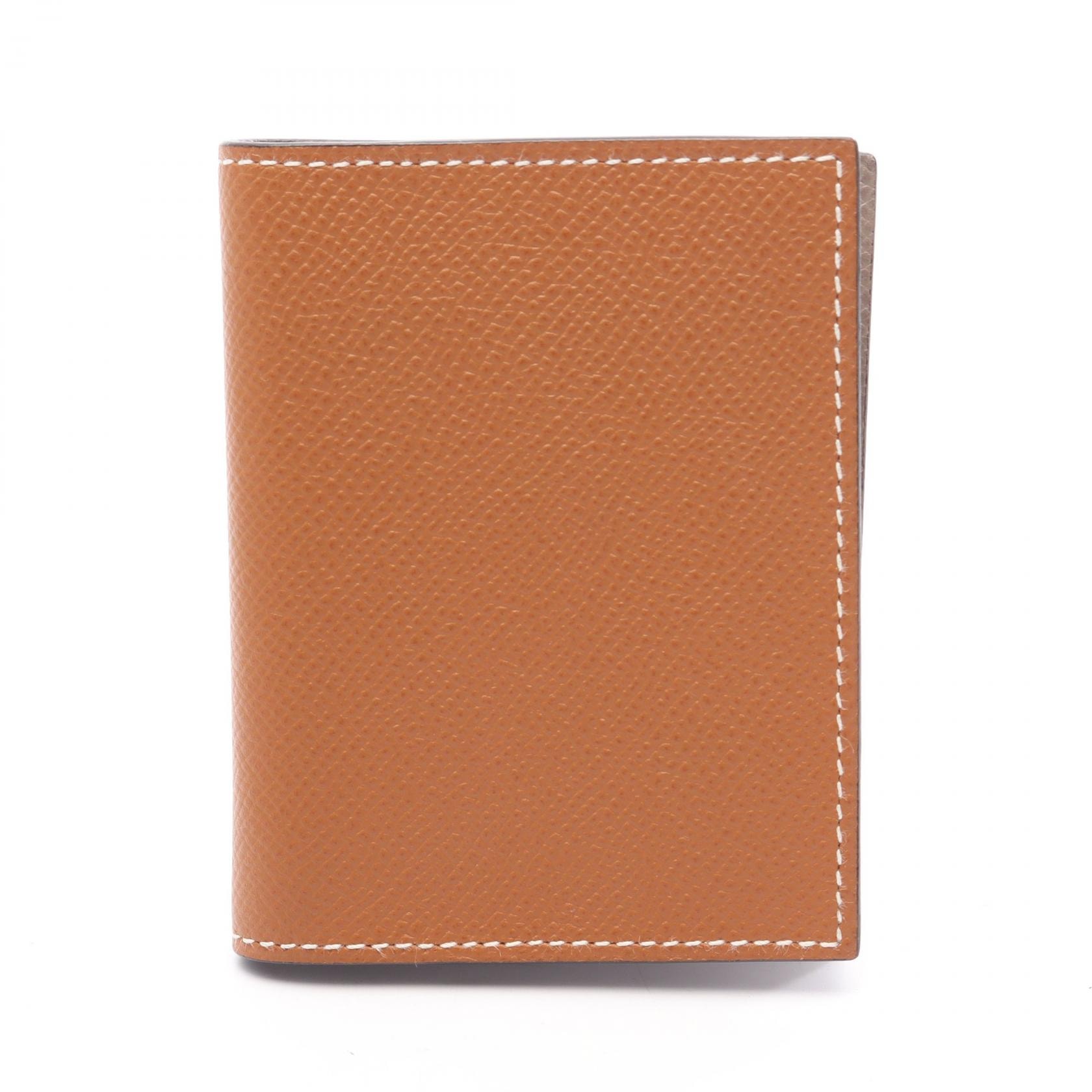 エルメス HERMES アジェンダPM ヴェルソ ゴールド グリアスファルト 手帳カバー アクセサリー ヴォーエプソン ヴォーエプソン C刻印(2018年製造) レディース ブラウン系 / ベージュ系 【中古】