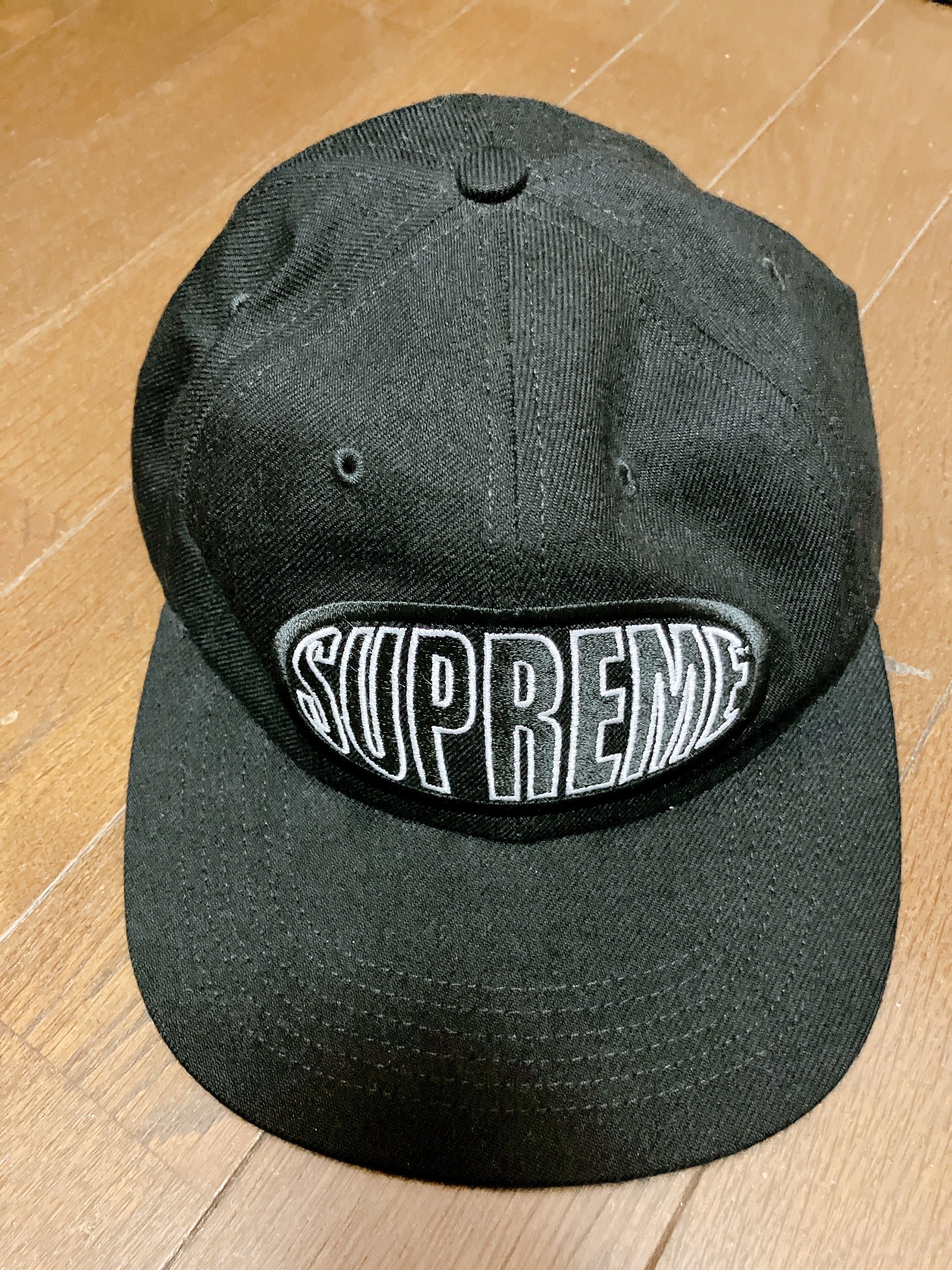 Supreme Warp 6 panel cap black