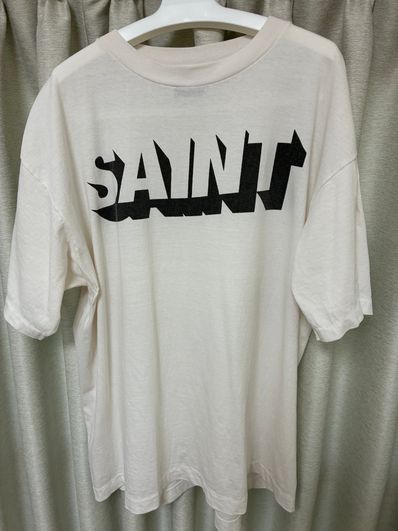 SAINT Mxxxxxx SS Tee Saint "White" SM-HR1-0000-018