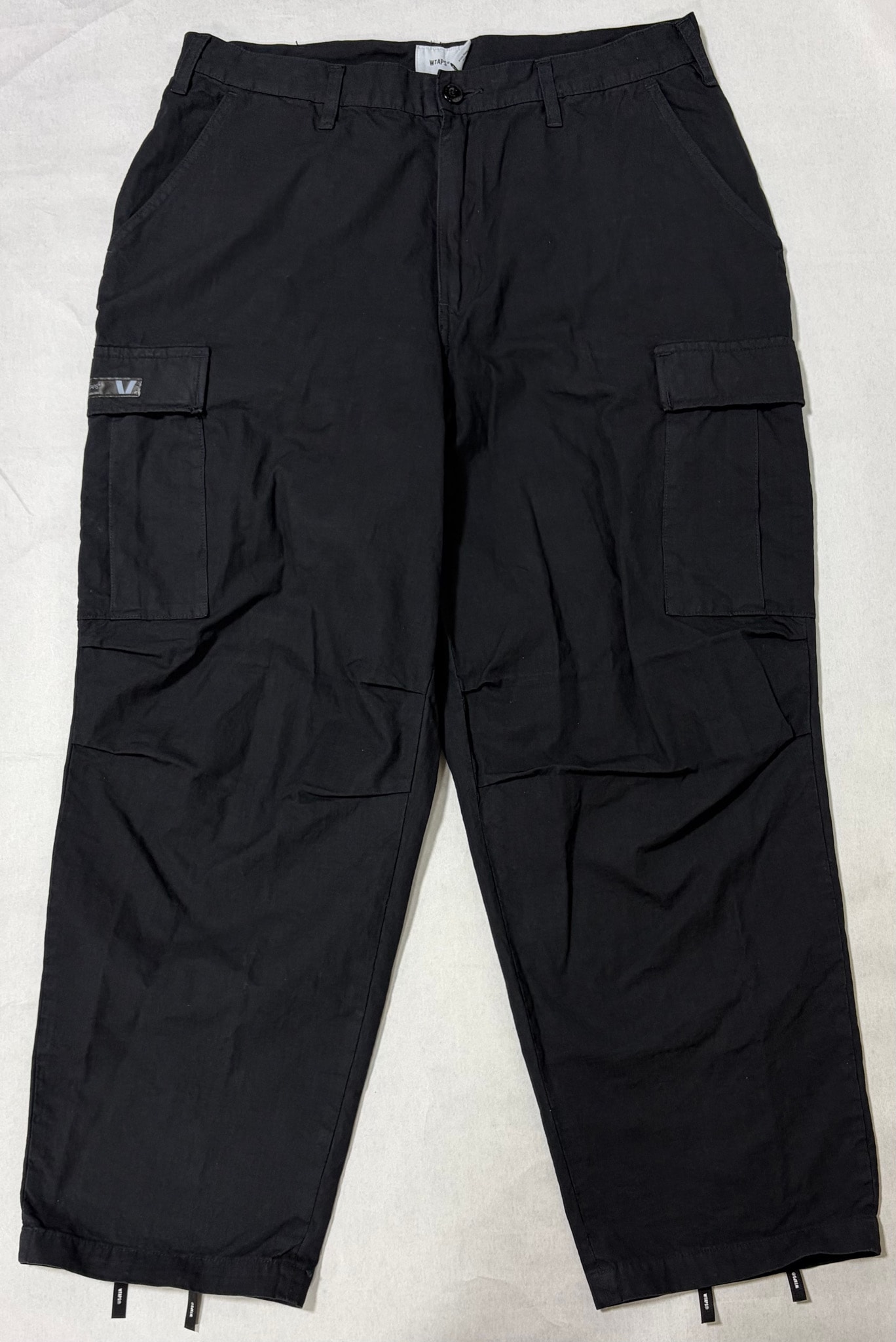 WTAPS Milt9602 / Trousers / Cotton. Ripstop "Black"