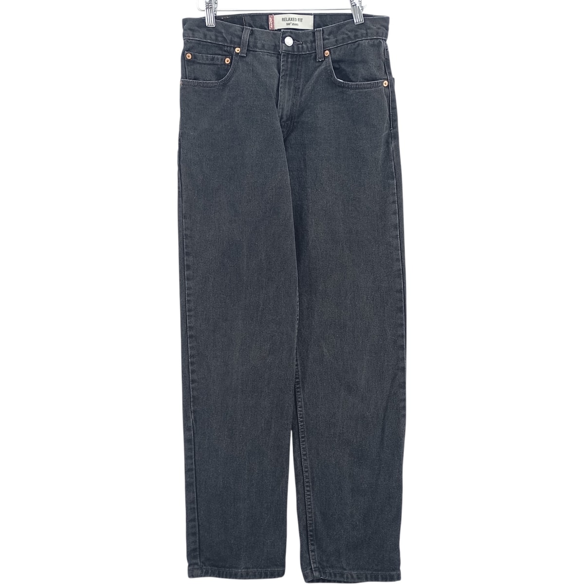 古着 リーバイス Levi's 550 RELAXED FIT ブラックデニム テーパードデニムパンツ メンズw29相当/eaa482930
