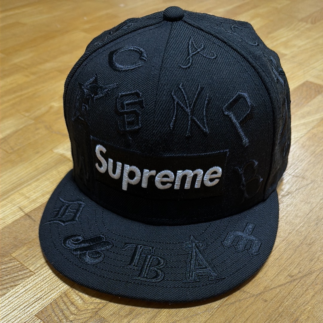 シュプリーム メジャーリーグ ニューエラ "ブラック"