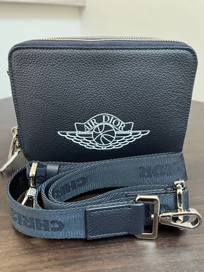 Dior x Air Jordan Wings Messenger Bag "Navy"