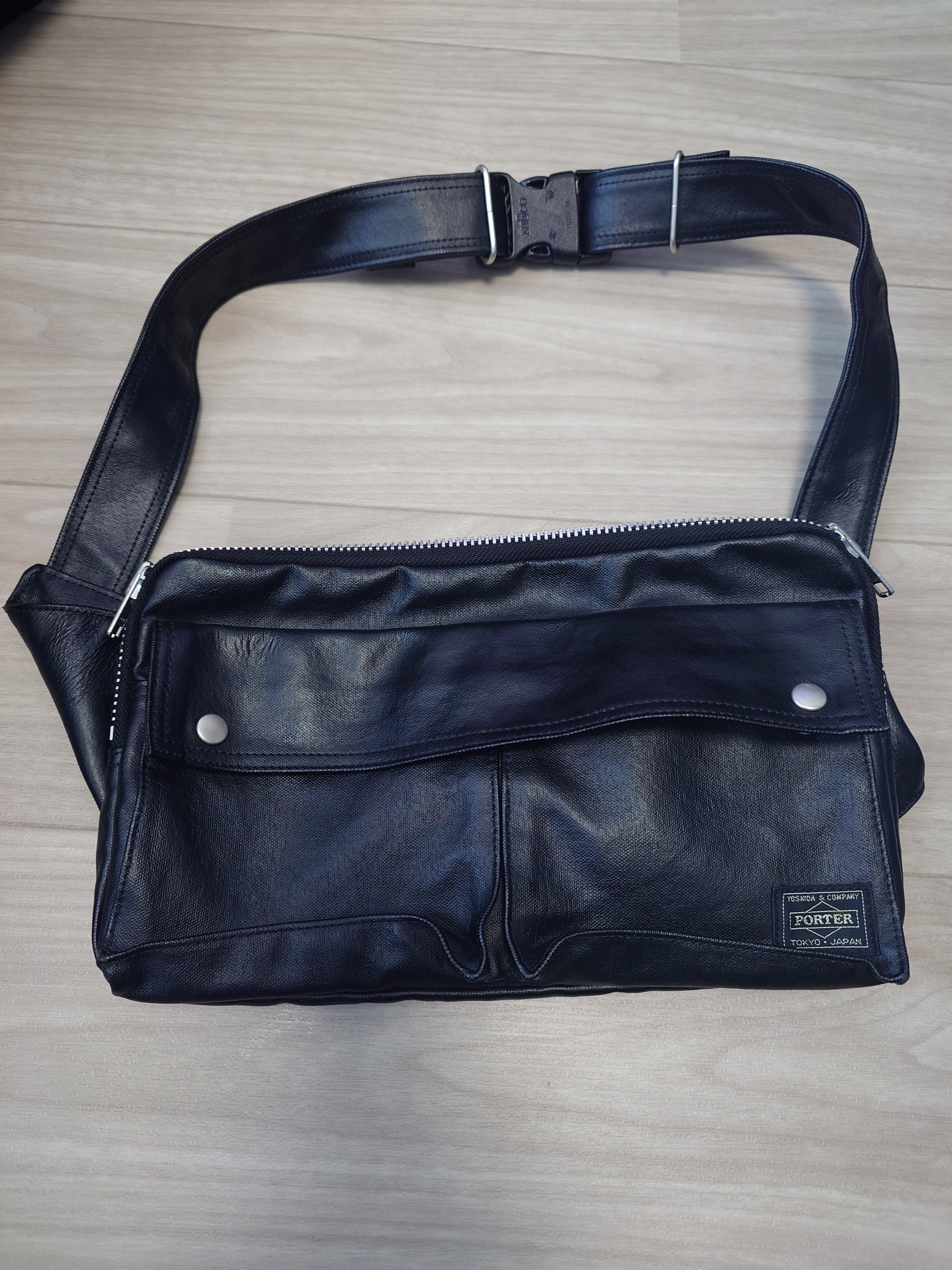 PORTER Freestyle Waist Bag "Black"