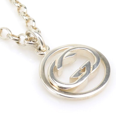 グッチ GUCCI ネックレス シルバー925 シルバー ユニセックス【中古】 r10953k