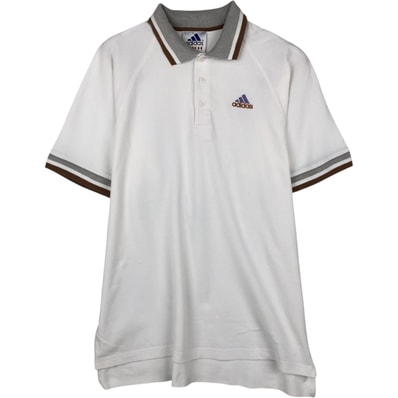 古着 90年代 アディダス adidas 半袖 ポロシャツ メンズL相当 ヴィンテージ/eaa653652
