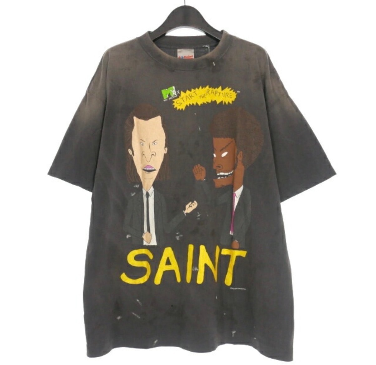 SAINT Mxxxxxx SS Tee Rapture "Black"