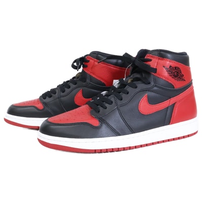 ナイキ 【新品同様】555088-001 AIR JORDAN 1 RETRO HIGH OG エアジョーダン 1 レトロ ハイ オージー スニーカー US9.5