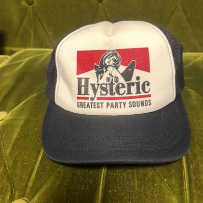 HYSTERIC GLAMOUR Guitar Girl Mesh Cap "Black" 02233QH05