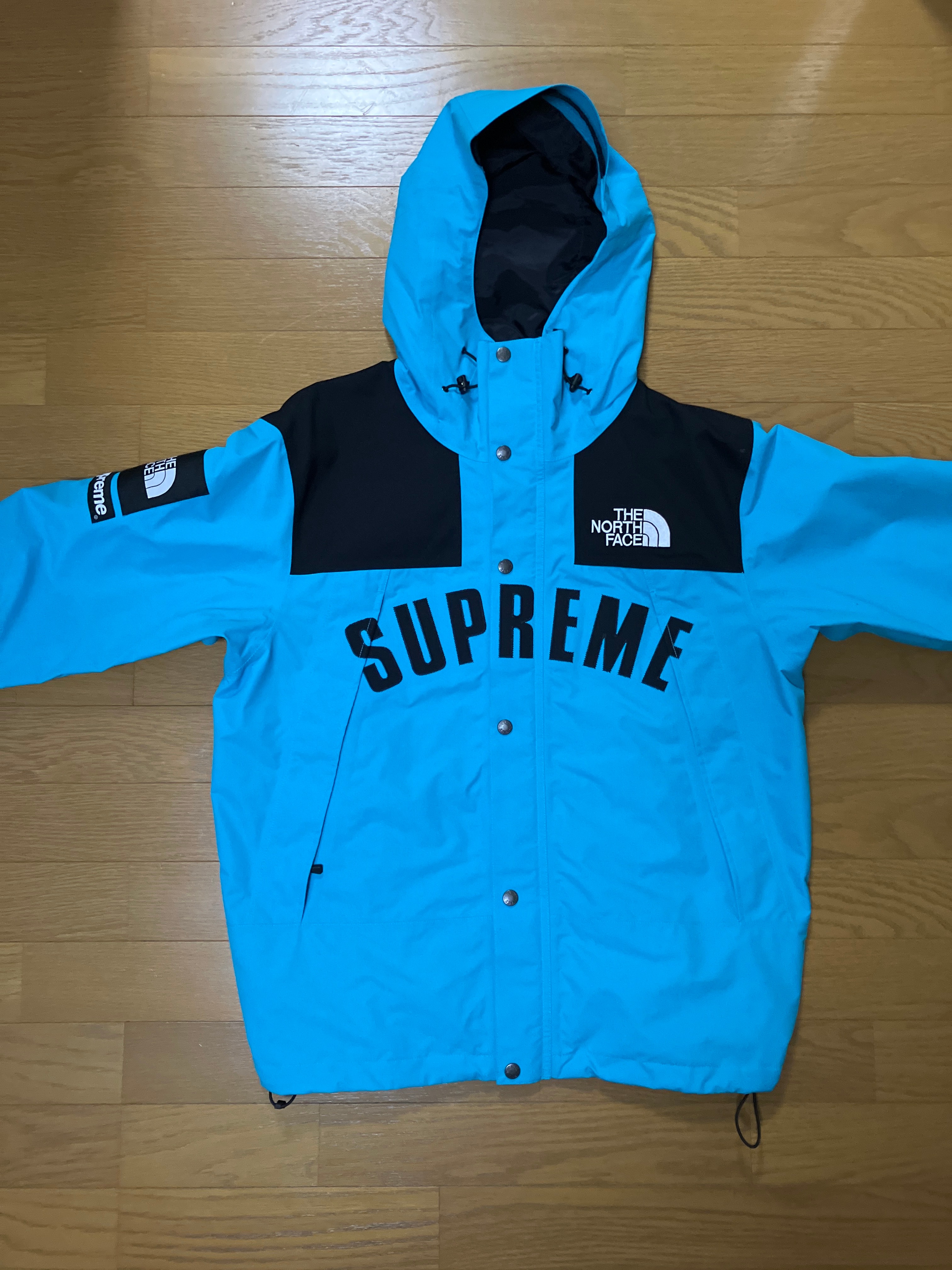 Supreme x The North Face Arc Logo Mountain Parka "Blue"
