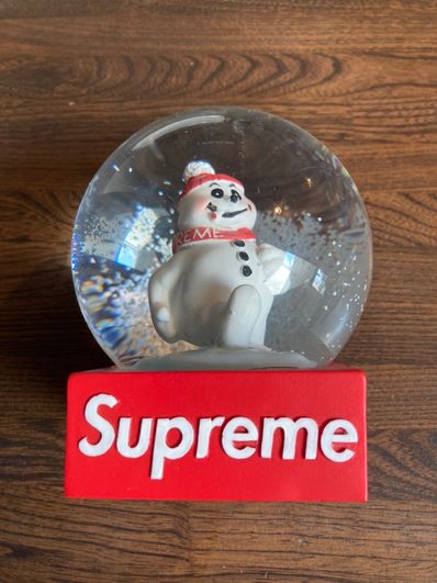 Supreme Snowman Snowglobe "Red"