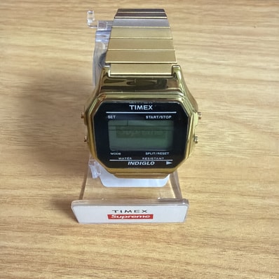 Supreme x Timex Digital Watch "Gold"