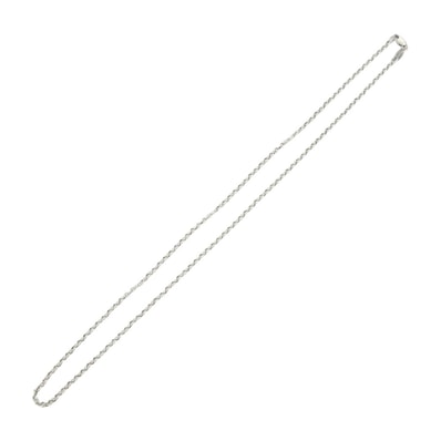 Chrome Hearts Roll Chain Necklace "Silver"