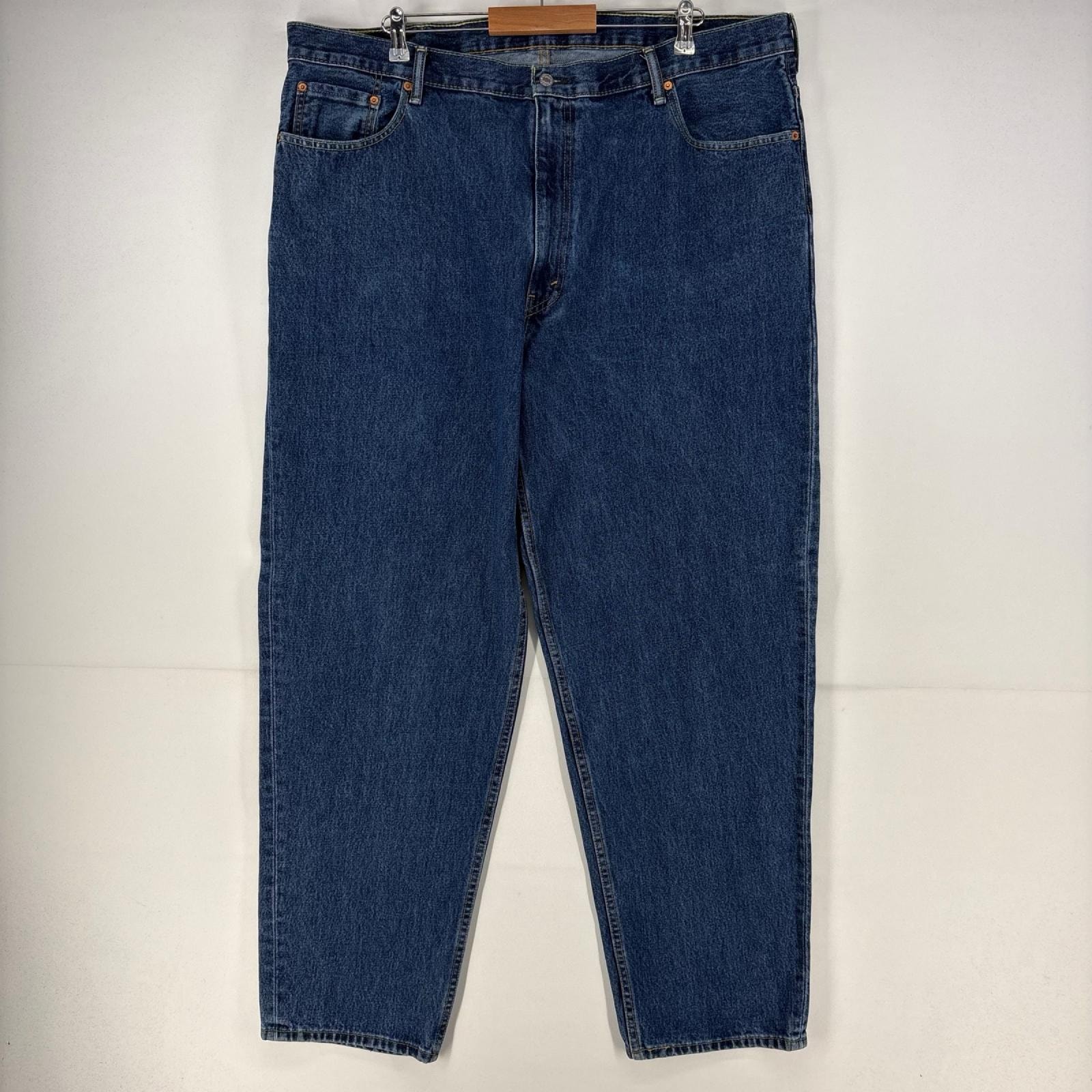 古着 リーバイス Levi's デニム パンツ 5ポケット 560 テーパード ジップ バギー 大きいサイズ w44 L34 ブルー メンズ