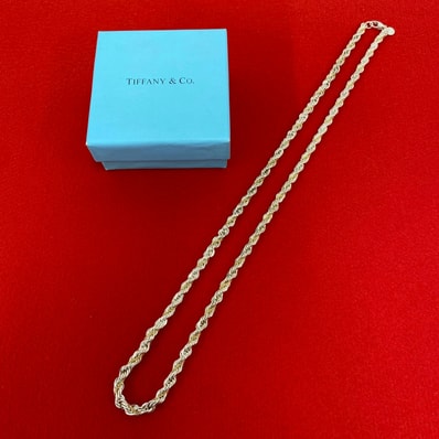 TIFFANY&Co. ティファニー ツイスト チェーン ネックレス シルバー925 K18イエローゴールド ネックレス シルバー
17334