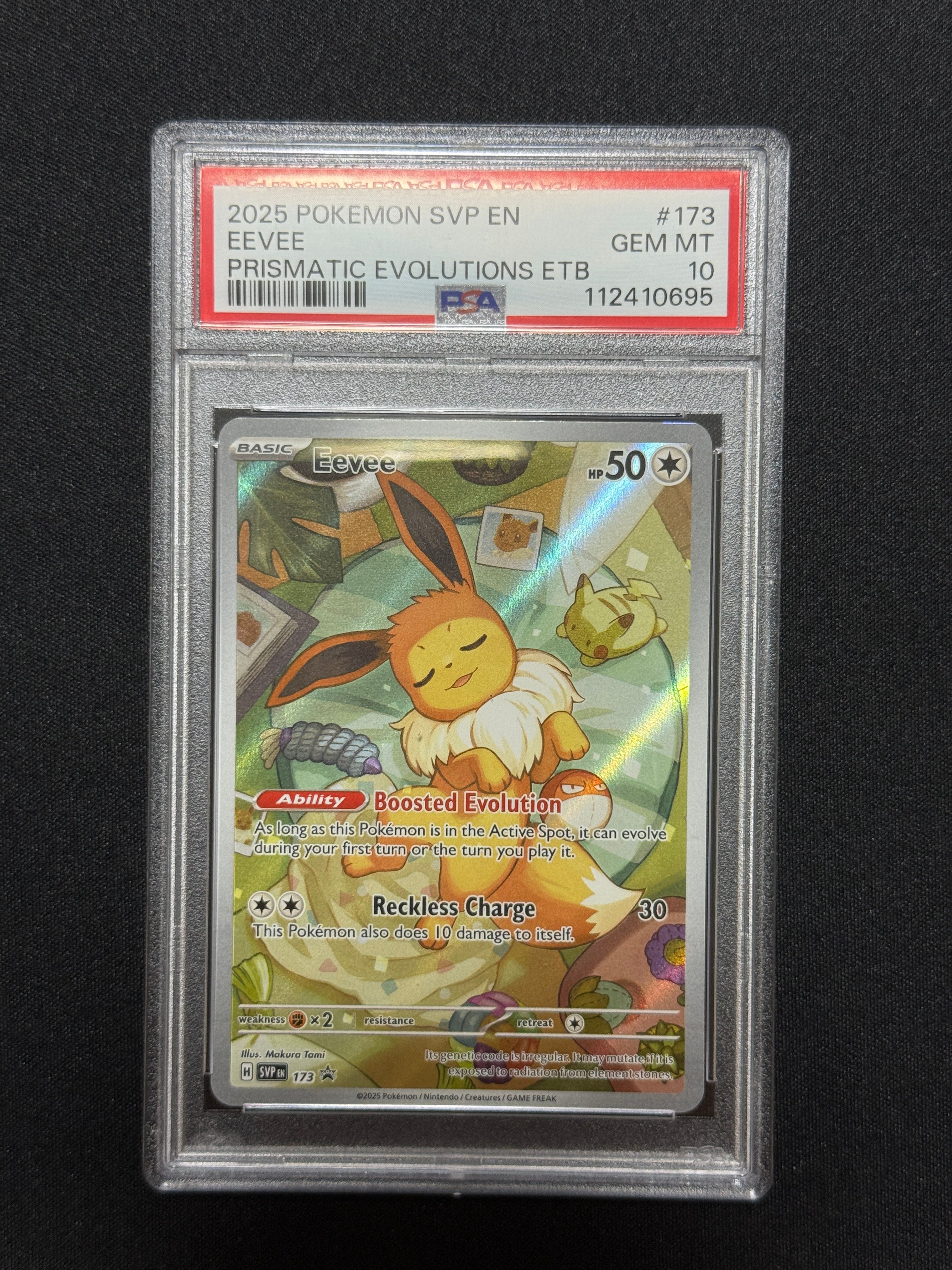 イーブイ P [SVP EN 173]【英語版】(スカーレット&バイオレット「プリズマティックエボリューションズ エリートトレーナボックス」)