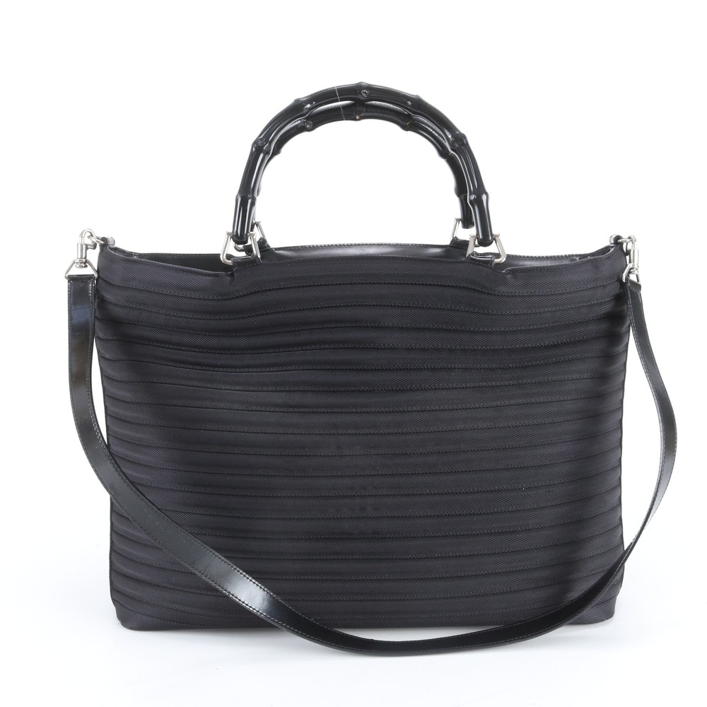 ■美品 グッチ バンブー 002 1998 0352 トート バッグ