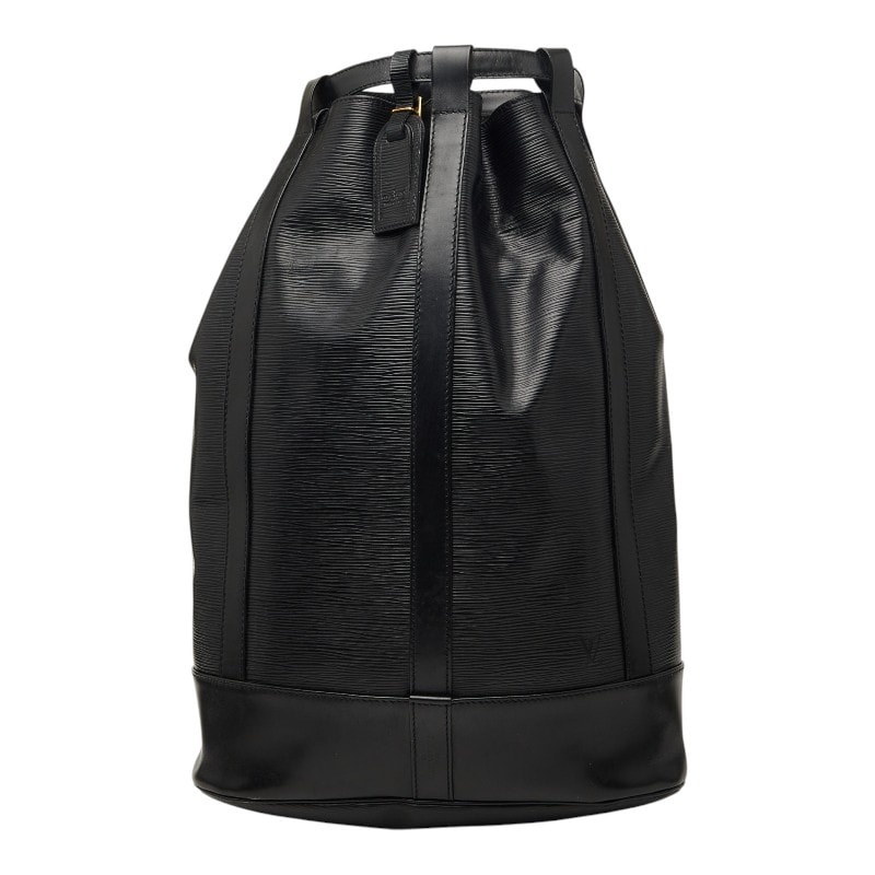 ルイ ヴィトン エピ ランドネGM ショルダーバッグ ボディバッグ M43082 ノワール ブラック レザー レディース LOUIS VUITTON 【中古】