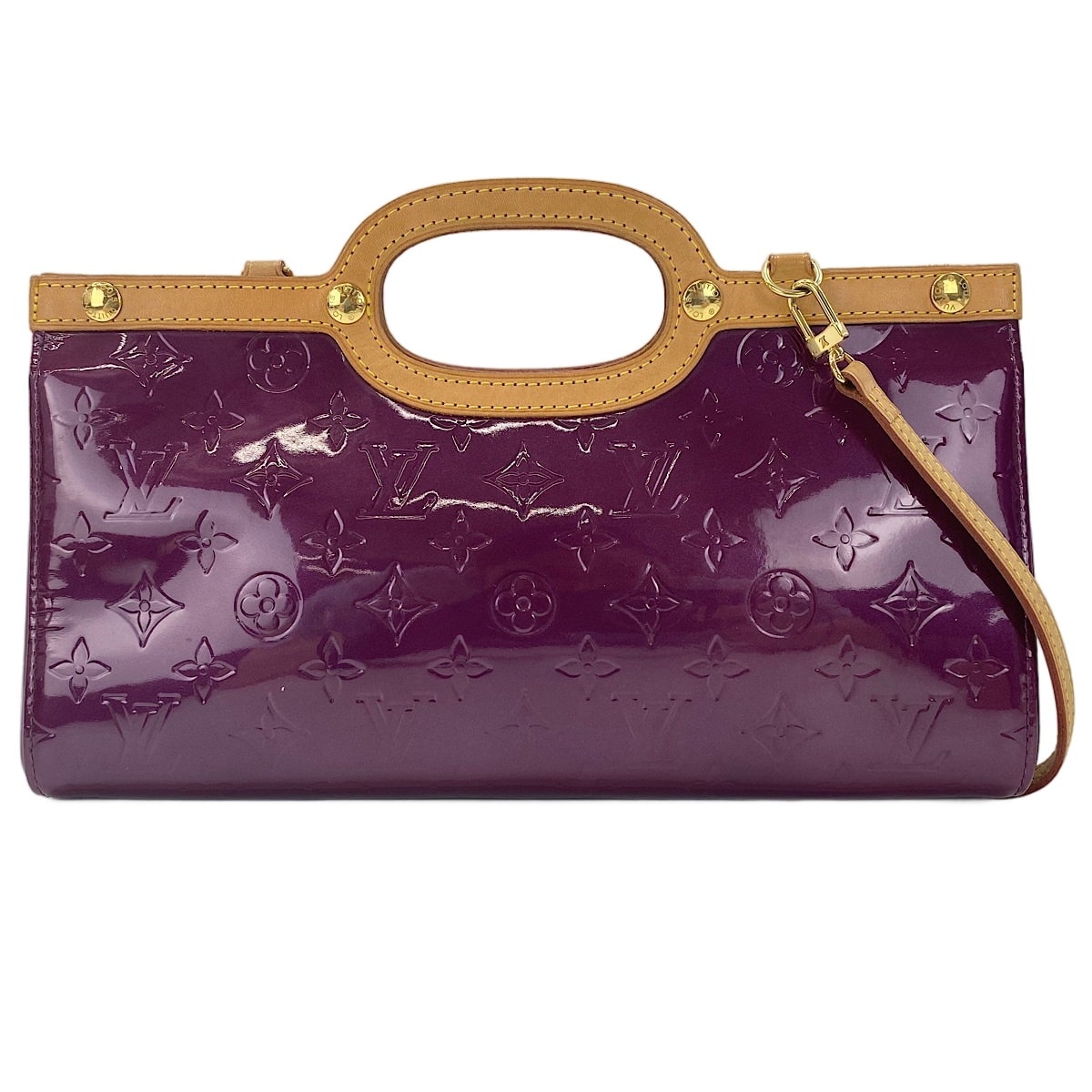 ヴィトン LV ヴェルニ ロクスバリードライブ ハンドバッグ【中古】