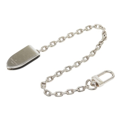 ルイ ヴィトン パンス ビエ シェンヌ オジーヴ チェーン マネークリップ M66203 シルバー メタル レディース LOUIS VUITTON 【中古】