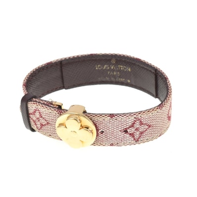 ルイ・ヴィトン LOUIS VUITTON M64459 モノグラム ブレスレット グットラック レディース S#140465