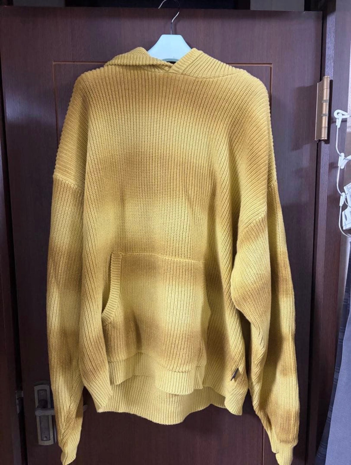 Stussy Spray Dyed Hoodie "Tan"