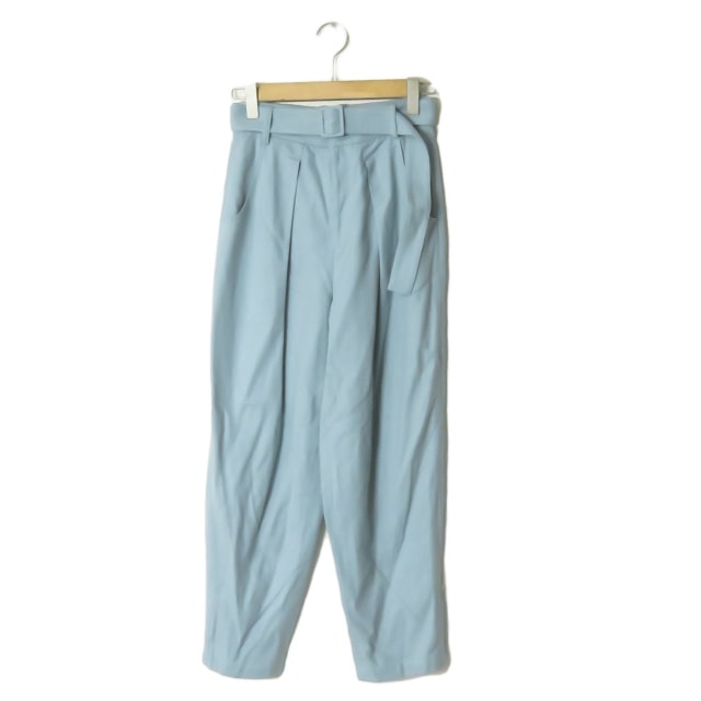 ADAM ET ROPE 20SS コットンシルクヘリンボーンパンツ 36