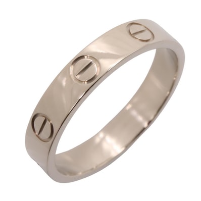 カルティエ CARTIER ミニラブリング リング・指輪 ジュエリー K18WG(ホワイトゴールド) レディース シルバー系 B4085100 【中古】