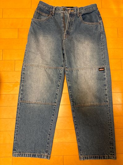 Supreme x Dickies Double Knee Baggy Jean "Washed Indigo"