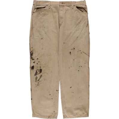 古着 ディッキーズ Dickies ペイント ダックペインターパンツ メンズw36相当/eaa559723