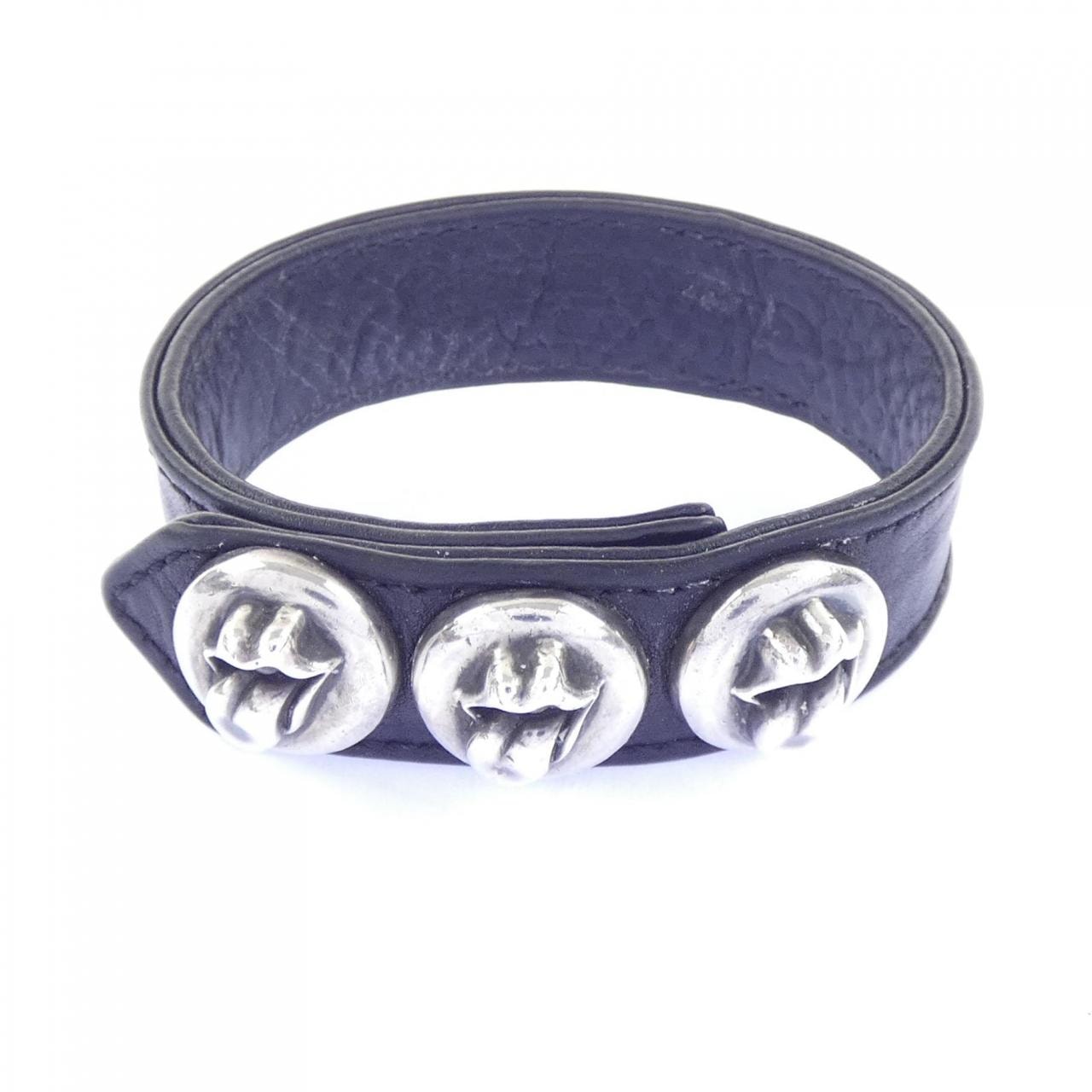 クロムハーツ CHROME HEARTS BR 3BTN 2SNP LT 2987 304 3330 0900 BRACELET