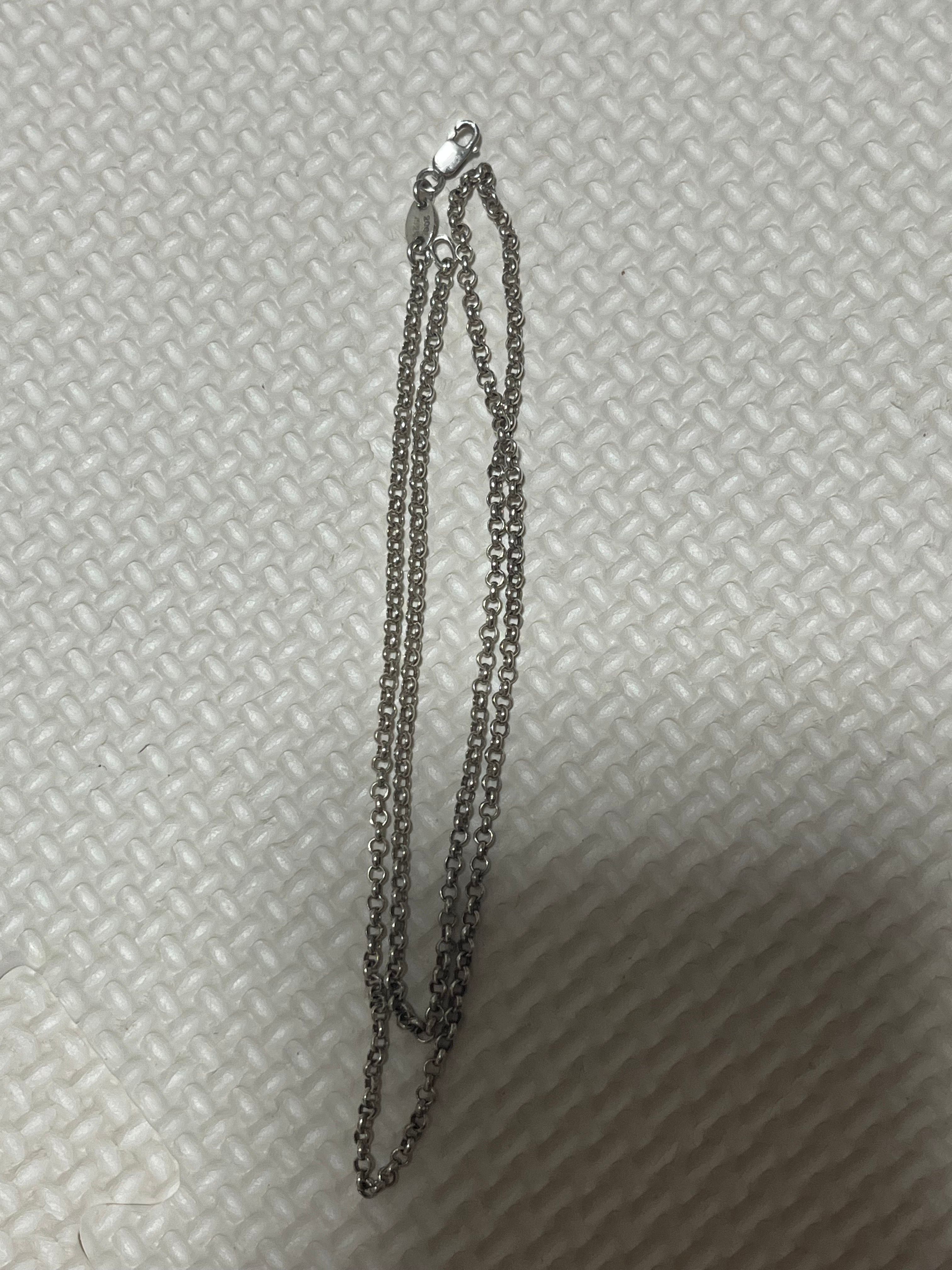 Chrome Hearts Roll Chain Necklace "Silver"