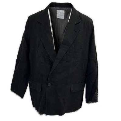 アンセルム 【新品同様】ANC-JK70 100/S LINEN TAILORED JACKET リネン テーラードジャケット 1