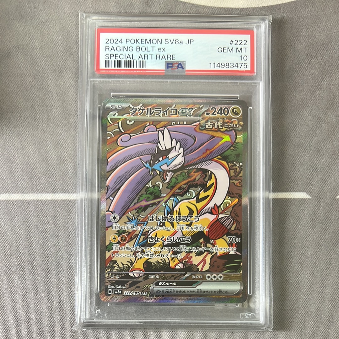 タケルライコex SAR [SV8a 222/187](ハイクラスパック「テラスタルフェスex」)