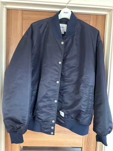 Wtaps TEAM / JACKET / NYLON. TWILL "Navy"