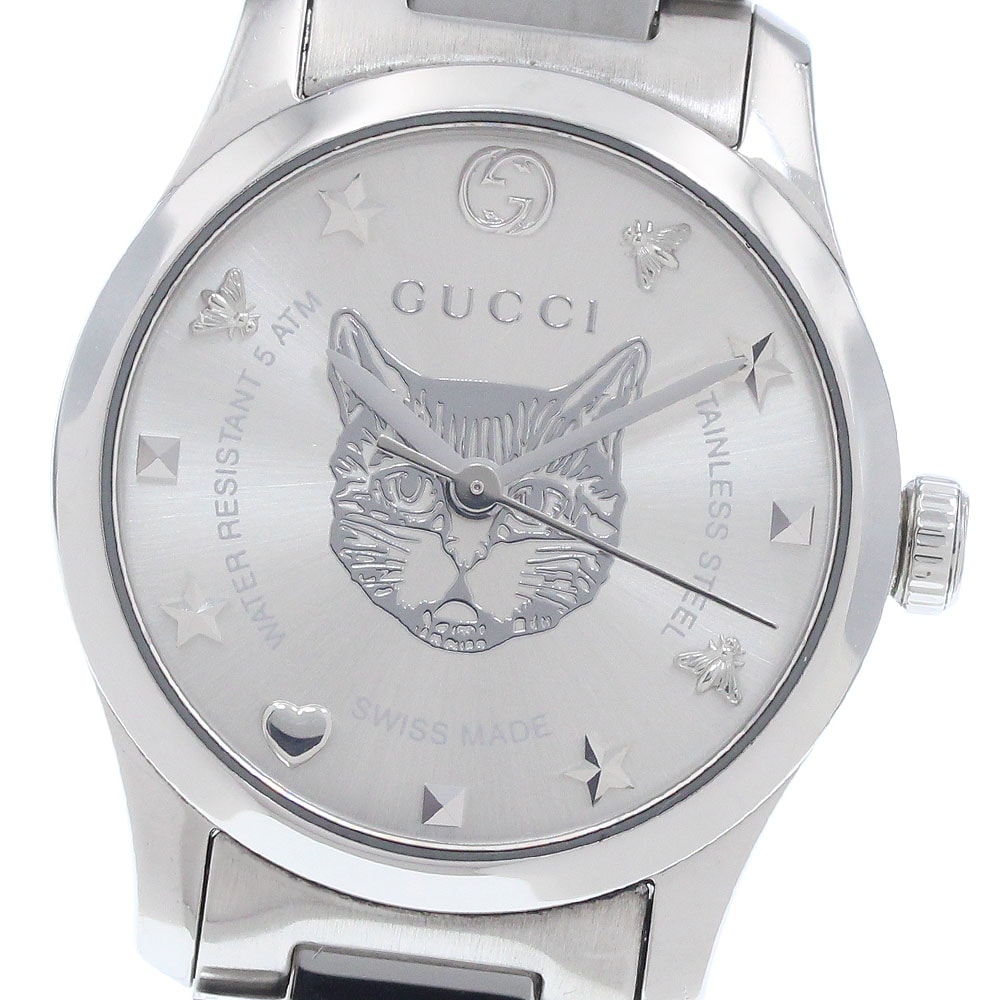 グッチ G-タイムレス ミディアム ウォッチ 38mm 561389 I86Q0 9786の