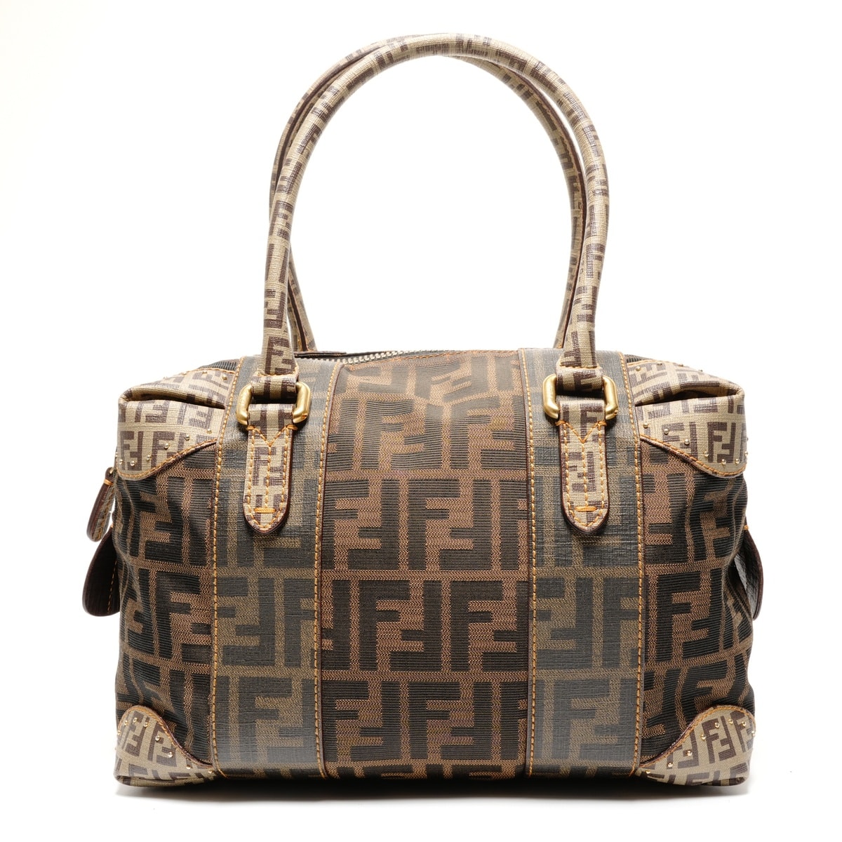 C (やや傷や汚れあり)】フェンディ FENDI ズッカ ズッキーノ