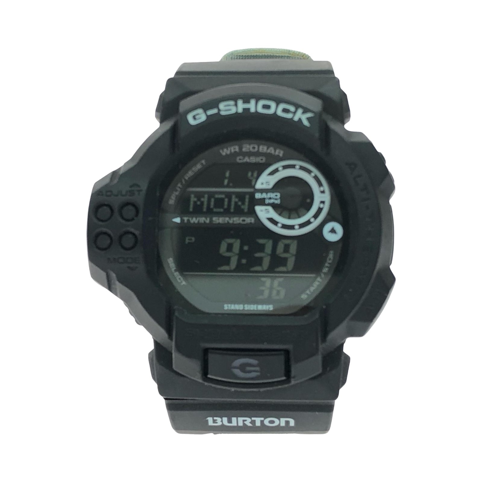 CASIO カシオ メンズ腕時計 デジタルウォッチ クオーツ BURTON 30周年記念 コラボ G-SHOCK GDF-100BTN