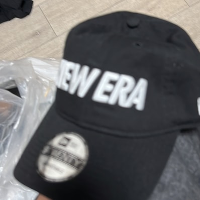 NEW ERA 9TWENTY CHILD キャップ ブラック