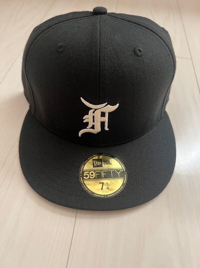 NEW ERA FEAR OF GOD ESSENTIALS 59FIFTY F LOGO Under Visor "Black"