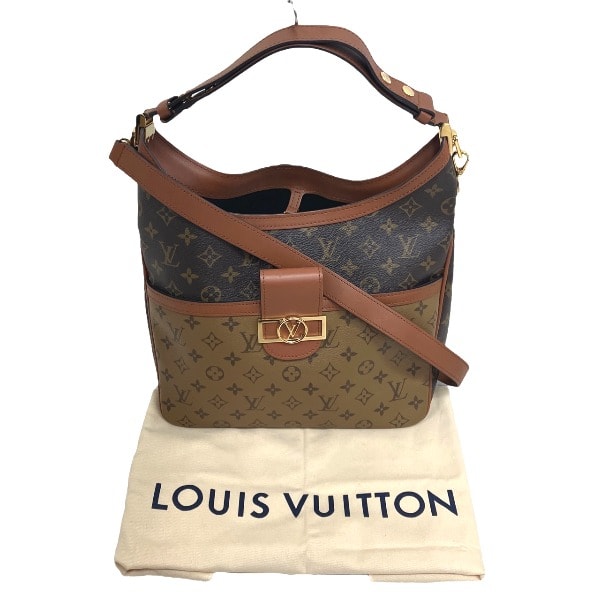 ルイヴィトン LOUIS VUITTON ホーボードーフィーヌMM M45195 モノグラム・リバース ショルダーバッグ