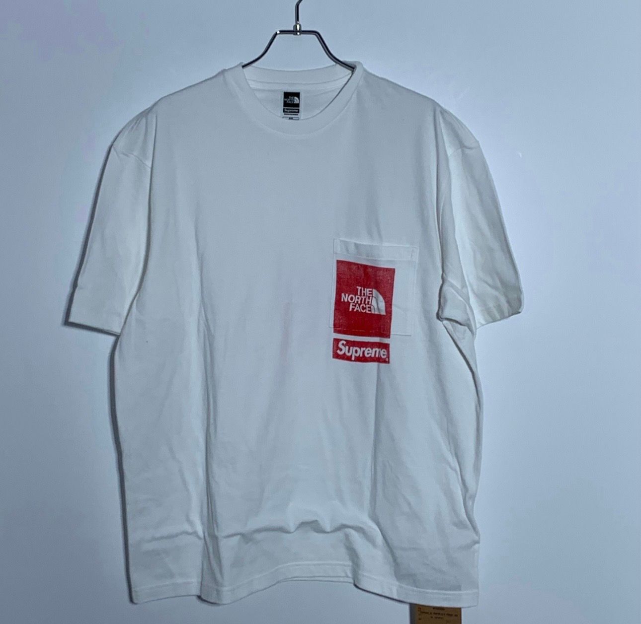 Supreme x The North Face Printed Pocket Tee "White"
