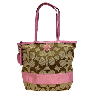 コーチ COACH トートバッグ シグネチャー 23772 ピンク