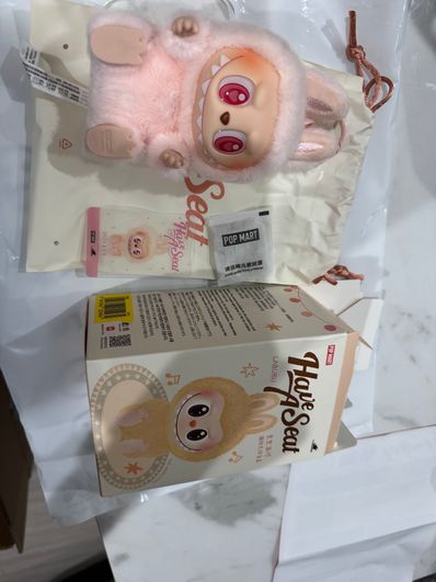 POP MART THE MONSTERS (LABUBU) Have a Seat Plush Series DADA