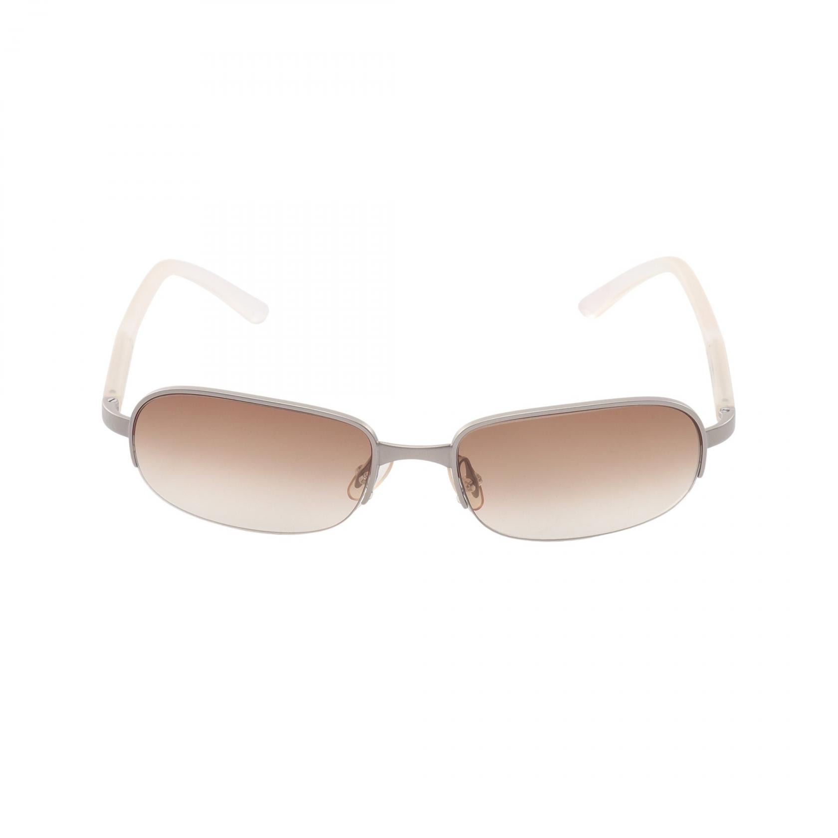 プラダ PRADA グラデーションレンズ サングラス 衣料品 メタル / プラスチック メンズ ブラウン系 【中古】