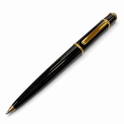 極美品 カルティエ ボールペン ディアボロ ドゥ カルティエ ブラック メンズ
