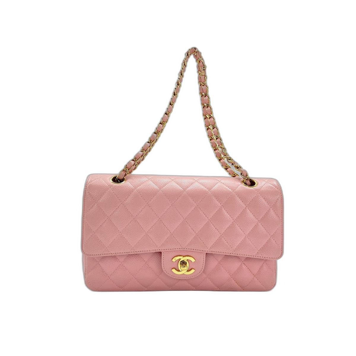 シャネル CHANEL マトラッセ ダブルフラップ ショルダーバッグ【中古】
